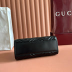 GG Marmont Matelasse Tote Black Leather 271805