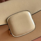 GUCCI 25S HORSEBIT 1955 MINI BAG 35 CM IN LIGHT WARM BEIGE CALFSKIN WITH GOLD HARDWARE