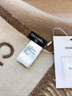 CHANEL 25S SCARF 184 CM IN MERINO WOOL 943169