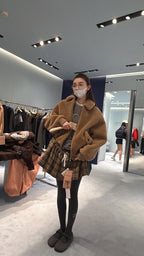 MIUMIU FLEECE-LINED JACKET STYLE 725