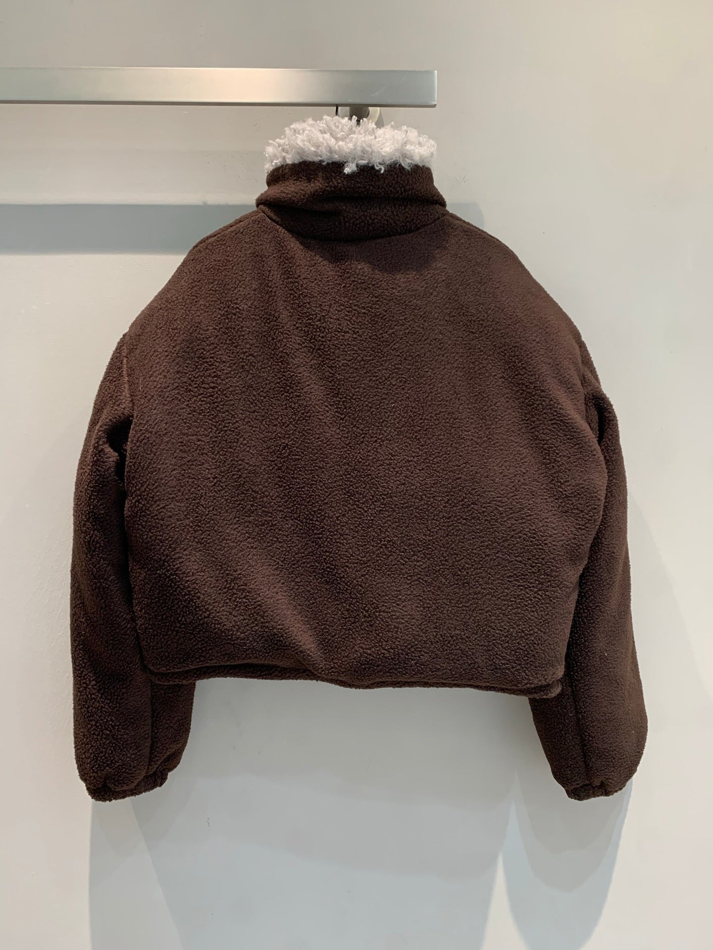 MIUMIU SHERPA FLEECE JACKET STYLE 470