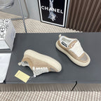 SPACE-STAR CUBE SNEAKERS IN TOBACCO SUEDE WITH PERFORATED STAR