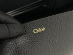 Chloe Spin Large Bag 35cm Black Calfskin