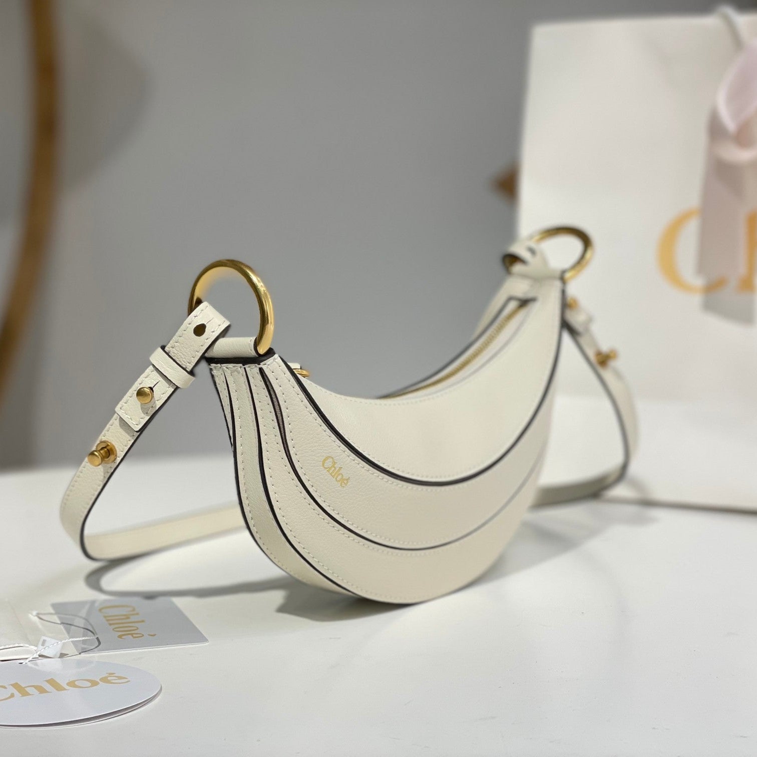 Chloe BANANA Bag 22cm Calfskin