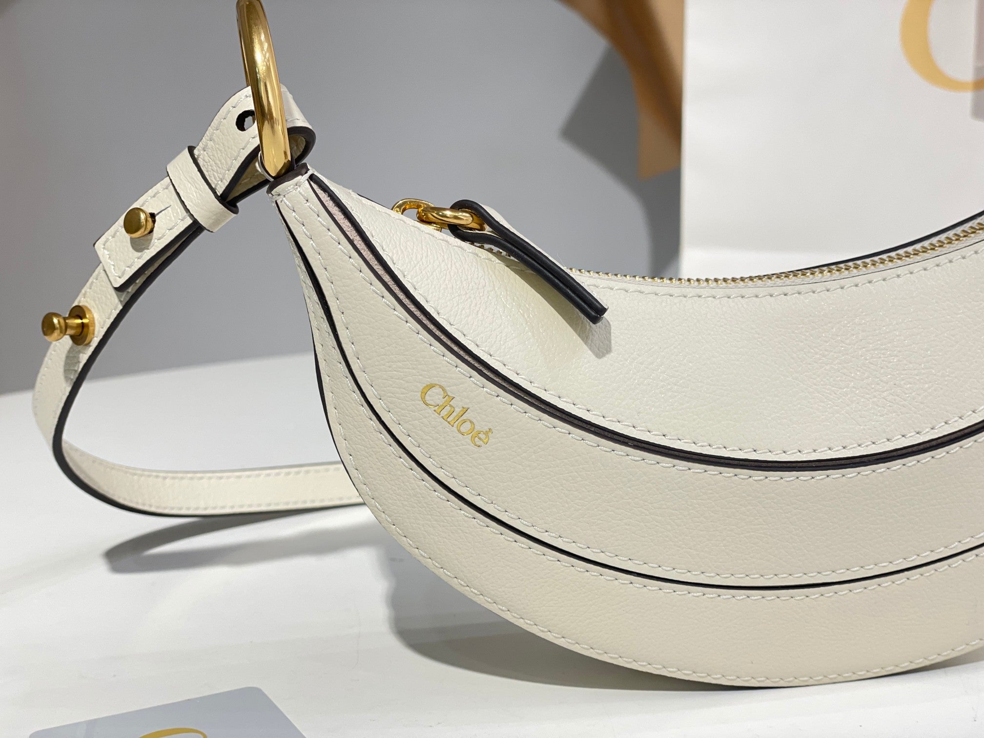Chloe BANANA Bag 22cm Calfskin