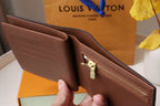 LV M60053 Amerigo Wallet Brown Monogram Canvas 224129