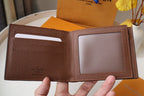 LV M60053 Amerigo Wallet Brown Monogram Canvas 224129