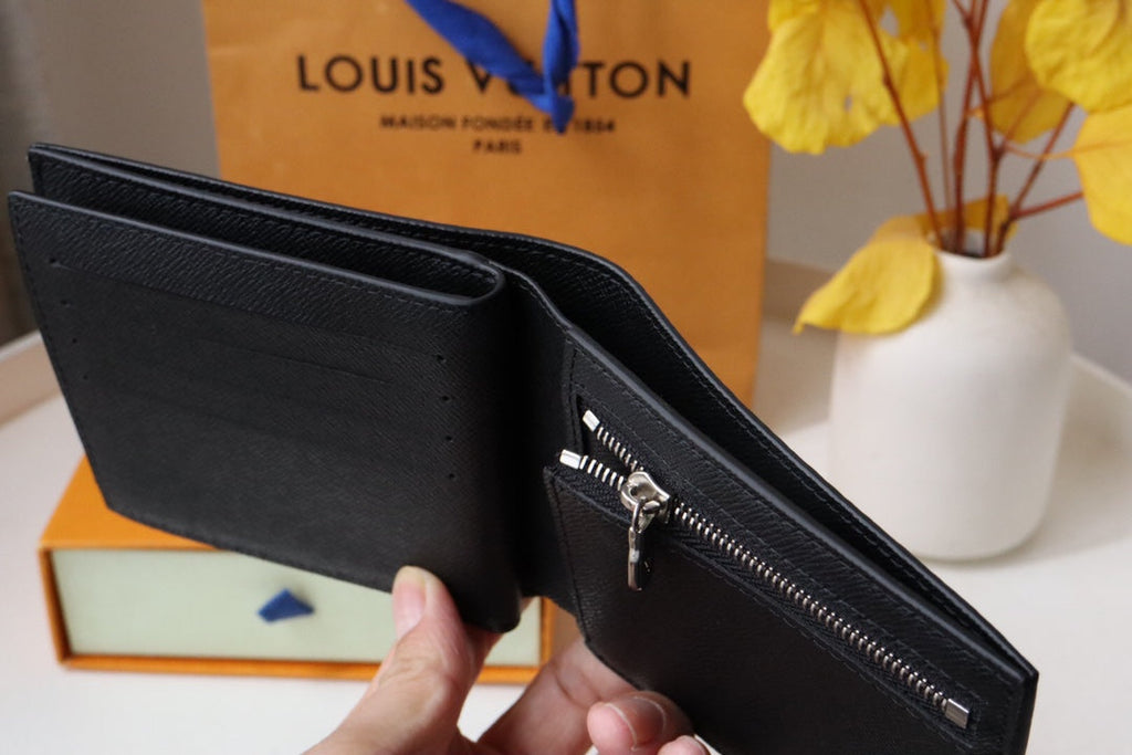 LV N60053 AMERIGO WALLET Damier Graphite Canvas 224130