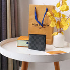 LV N60053 AMERIGO WALLET Damier Graphite Canvas 224130