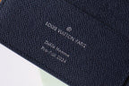 LV Multiple Wallet Blue Damier Heritage Canvas 217108