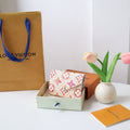 LV By the Pool Victorine Wallet Pink Monogarm Tiles Print Canvas 204713