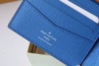 LV M11582 Slender Wallet Gray Blue Cowhile 224133