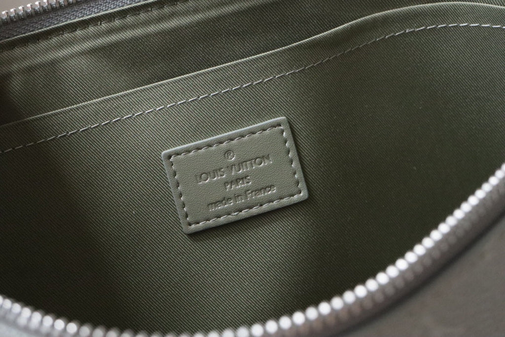 LV Pochette Voyage Souple Khaki Green Monogram Canvas 224143