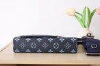 LV M11544 Gaston Wearable Wallet Navy Blue Monogram Canvas 224248
