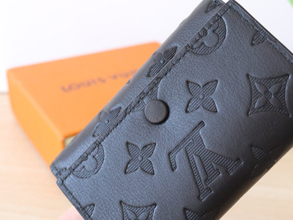LV M12635 Victor Gaston Wallet Black Cowhide 234377
