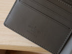 LV M12500 Multiple Wallet Anthracite Grey Monogram Cowhide 224282