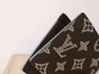 LV M12500 Multiple Wallet Anthracite Grey Monogram Cowhide 224282