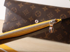 LV M12359 Kirigami Organizer Wallet Safran Yellow Cowhide 247861