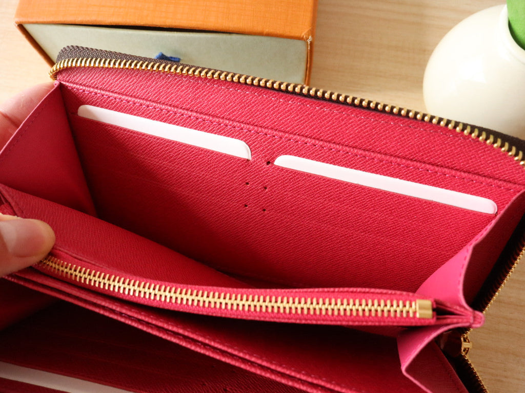 LVxTM Zippy Wallet Brown Monogram Flower Motifs Canvas