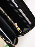LV × TM Zippy Wallet 19.5cm Multicolor Monogram Embossed Lambskin GHW