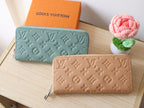 LV Zippy Wallet 19.5cm Monogram Grained Taurillon Cowhide