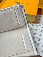 LV M25649 Victorine wallet Dream Beige Embossed Grained Cowhide - Light GHW