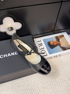 MARY JANE PUMPS 55 MM IN BLACK LAMBSKIN