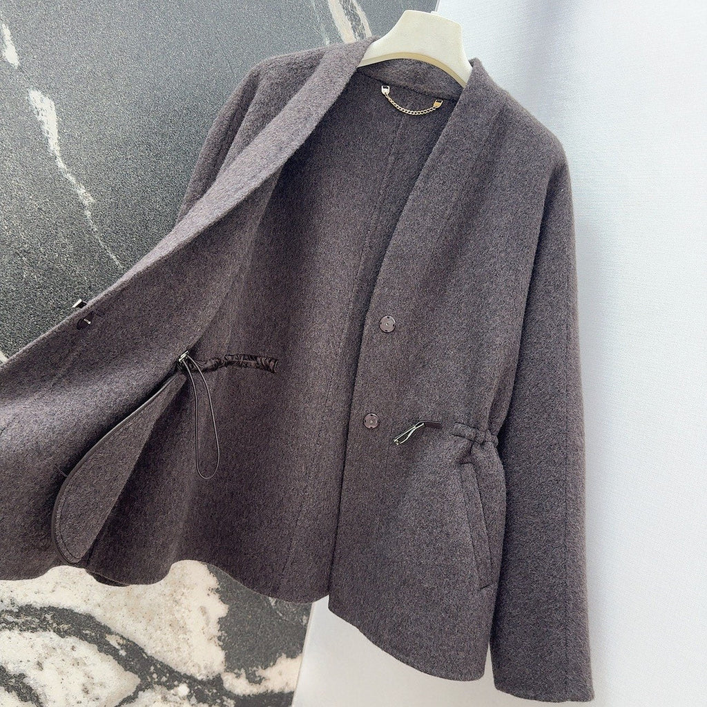 HERMES 25S REVERSIBLE LONG KNIT CARDIGAN 173
