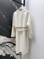 HERMES 25S LONG KNITTED COAT 214