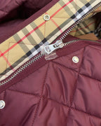 BURBERRY 25S LONG HOODED COAT 064