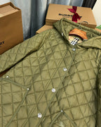 BURBERRY 25S LONG HOODED COAT 063