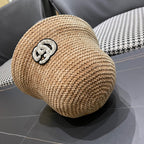 BUCKET HAT IN BEIGE WOOL 389115