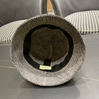 BUCKET HAT IN STEEL GRAY WOOL 389116