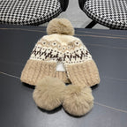 BEANIE HAT IN COLORFUL WOOL 394005