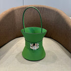 HM Mini Medor Bag Green Epsom Calfskin 269905