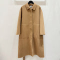 HERMES 25S LONG CASHMERE COAT 155