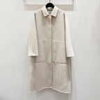 HERMES 25S LONG CASHMERE COAT 154