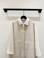 HERMES 25S LONG CASHMERE COAT 154