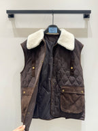 PRADA 25S SHEARLING VEST 245