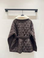PRADA 25S WOOL SHEEPSKIN COAT 244