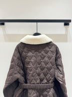 PRADA 25S WOOL SHEEPSKIN COAT 244