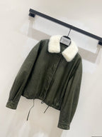 MAX MARA 25S SHEEPSKIN AND MINK FUR COAT 153