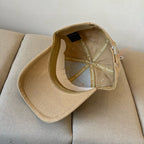 MM BASEBALL CAP IN BEIGE KHAKI FABRIC STYLE 3