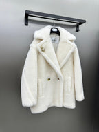 MAX MARA 25S TEDDY SHORT JACKET 071