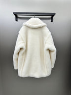 MAX MARA 25S TEDDY SHORT JACKET 071