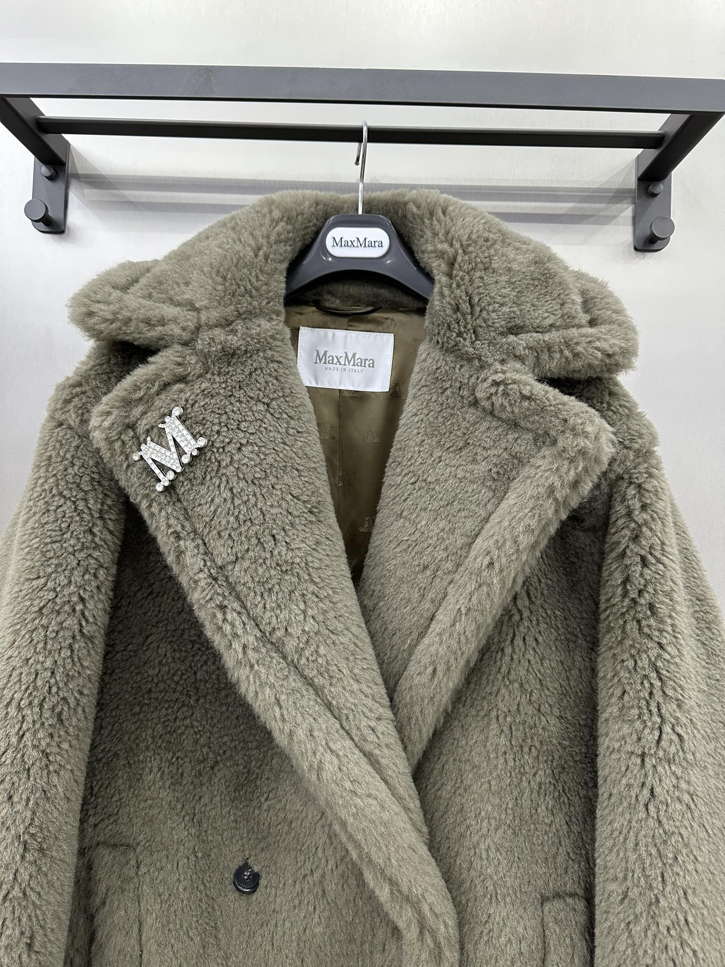 MAX MARA 25S TEDDY SHORT JACKET 068