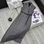 DIOR 25S LONG DOUBLE-BREASTED BLAZER DRESS 800