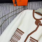 HERMES 25S KNITTED JACKET 052