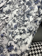 DIOR SHIRT DRESS WITH STAND COLLAR 198035