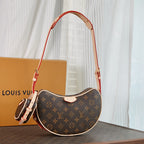 CROISSANT 21 IN BROWN MONOGRAM CANVAS